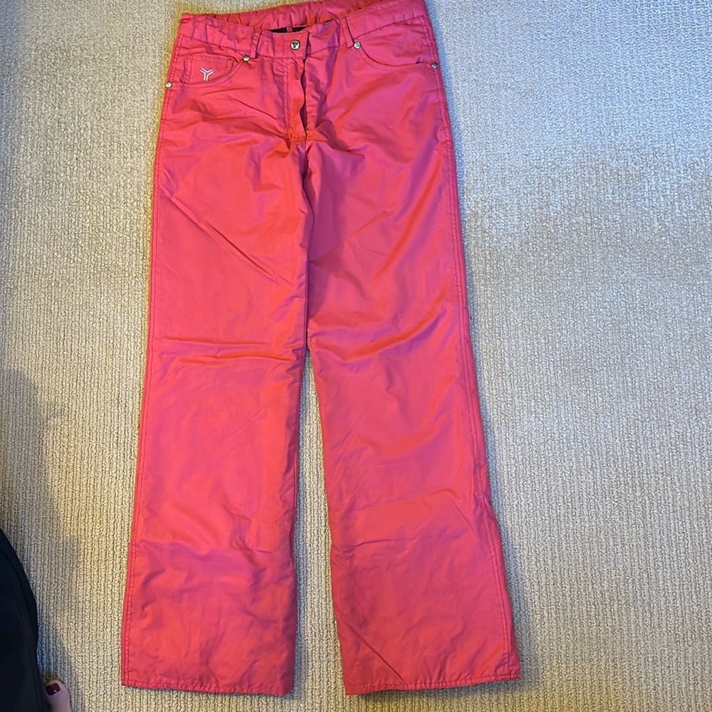 Girls Fuschia Ski Pant